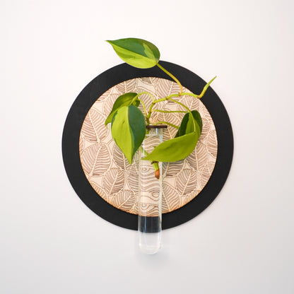 Leaves Circle Wall Propagation Tube