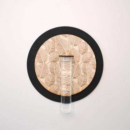 Leaves Circle Wall Propagation Tube